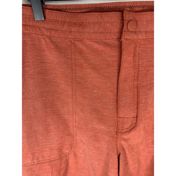 Alpine Design Mens Rust Shorts Size 36 With Zip & Button Closure - Picture 3 of 8